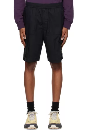Stone Island Men Shorts - Navy Patch Shorts