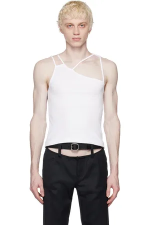 K.NGSLEY White Fist Tank Top
