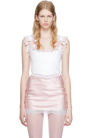 PRISTINE White Candy Corset Camisole