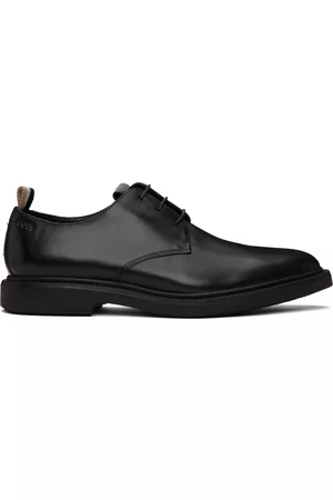 HUGO BOSS Men Brogues - Black Emed Derbys