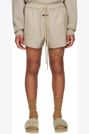 FEAR OF GOD Taupe Drawstring Shorts
