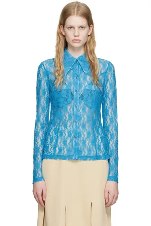 Maiden Name Blue Alaina Shirt
