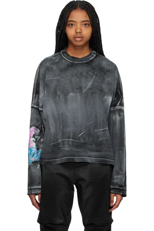 We11 Done Crewneck Long Sleeve T-Shirt