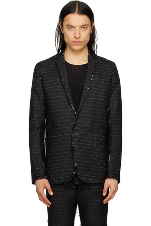 UNDER CONSTRUCTION Black Formal Blazer