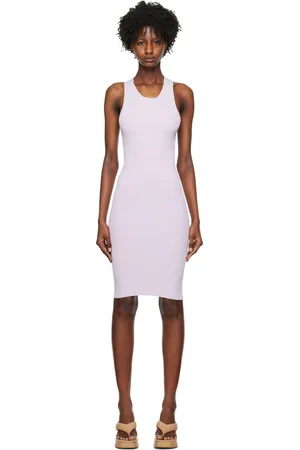 REMAIN Birger Christensen Purple Halter Midi Dress