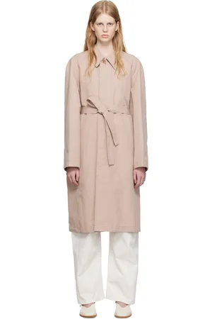 LEMAIRE Beige Belted Lightweight Coat