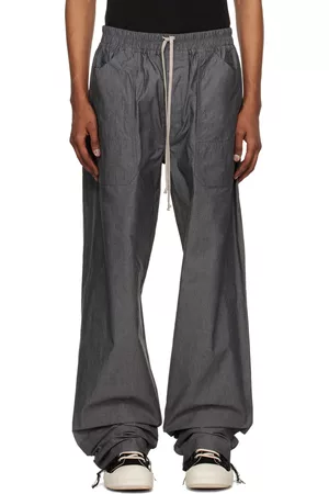 Rick Owens Men Loungewear - Gray Drawstring Lounge Pants