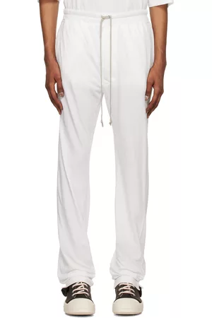Rick Owens Men Loungewear - White Berlin Lounge Pants