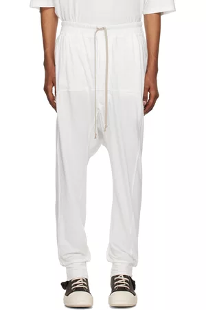 Rick Owens Men Loungewear - Off-White Drawstring Lounge Pants
