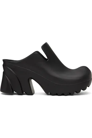Bottega Veneta Black Flash Clogs
