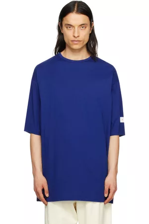 Y-3 Men T-shirts - Blue Boxy T-Shirt