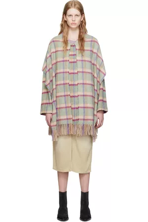 Isabel Marant Women Coats - Multicolor Faty Coat