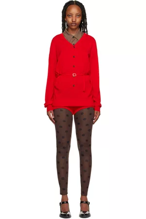RAF SIMONS Women Jumpsuits - Red Belted Romper