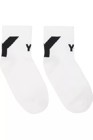 Y-3 Men Socks - White Lo Socks