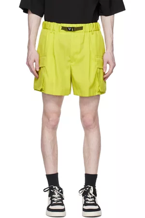 Emporio Armani Men Shorts - Green Press-Release Shorts