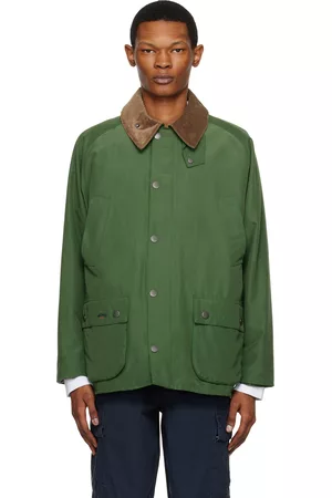 Barbour Men Jackets - Green Noah Edition Bedale Jacket