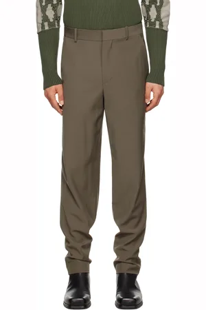 Steven Passaro Taupe Four-Pocket Trousers