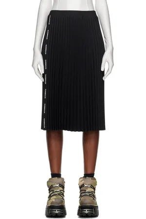 Vetements Pleated Midi Skirt