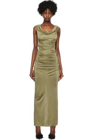 GAUGE81 Khaki Ina Maxi Dress