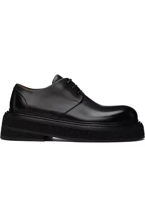 MARSÈLL Men Brogues - Black Zuccone Derbys