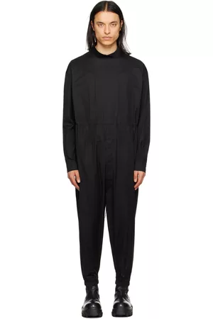 Rick Owens Men Pants - Black Tommy Flightsuit