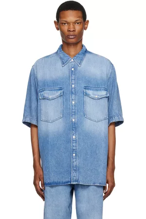 Isabel Marant Men Denim - Blue Tigilin Shirt