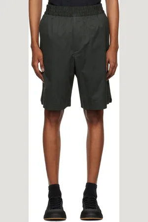 Bottega Veneta Green Embroidered Shorts