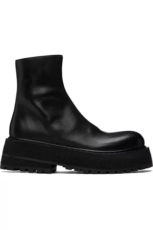 MARSÈLL Men Boots - Black Carretta Boots