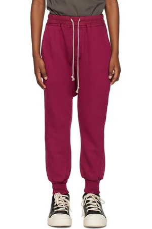 Rick Owens Kids Pink Drawstring Lounge Pants