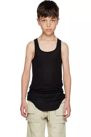 Rick Owens Kids Basic Rib Tank Top