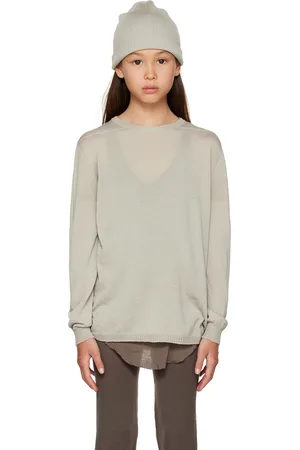 Rick Owens Kids Off-White Biker Level Sweater