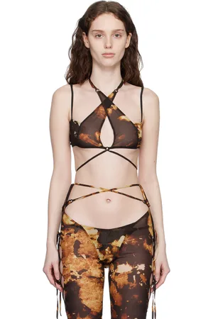 KNWLS Brown Glimmer Camisole