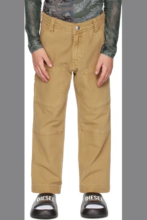 Diesel Kids Beige Pocket Pants