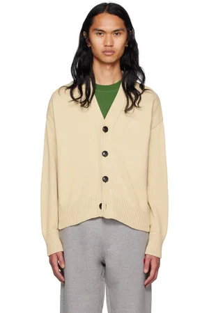 Ami Beige Ami de Cœur Cardigan