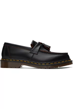 Dr. Martens Men Loafers - Black 'Made In England' Adrian Loafers