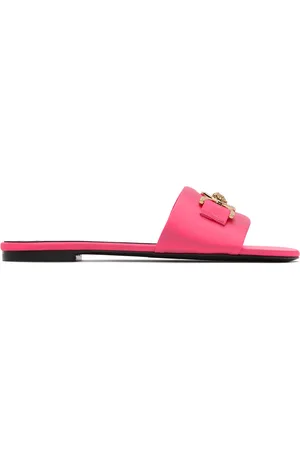 VERSACE Pink Medusa Sandals