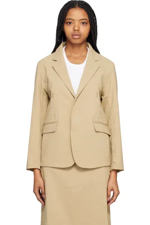 Snow Peak Beige Lightweight Blazer