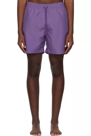 Carhartt Men Swim Shorts - Purple Chase Swim Shorts