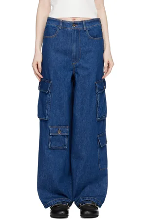 The Frankie Shop Blue Hailey Jeans