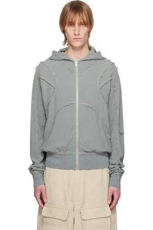 MISBHV Gray Jordan Barrett Edition Zipped Hoodie