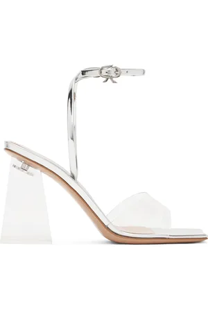 Gianvito Rossi Silver Cosmic 85 Sandals