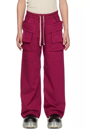Rick Owens Cargo Pants - Kids Pink Creatch Cargo Pants