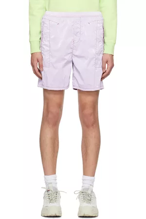 Stone Island Men Shorts - Purple Marina Shorts