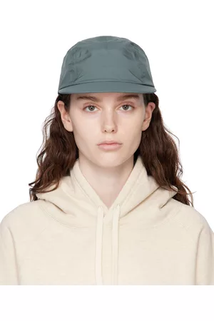 Snow Peak Women Rainwear - Green 3 Layer Rain Flat Cap