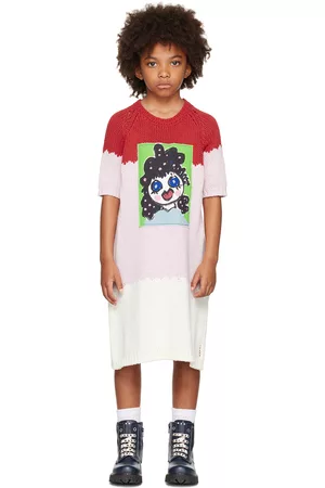 Marni Girls Dresses - Kids Multicolor Graphic Dress