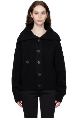 Recto Oversized Collar Cardigan