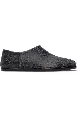 Maison Margiela Men Loafers - Black Tabi Babouches Loafers