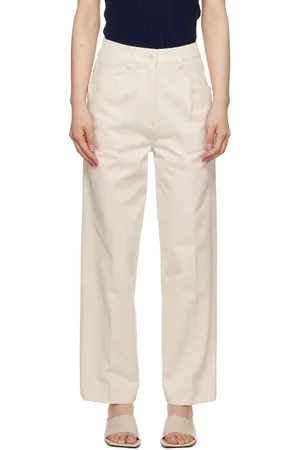 Nothing Written White Bas Trousers