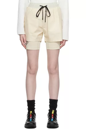 Templa Women Shorts - Beige Layered Shorts