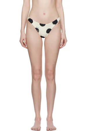 SIMON MILLER Black & White Bwai Bikini Bottom